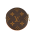 Louis Vuitton Round Coin Purse, &pound;110, Accessories, Brown, Canvas, Back view